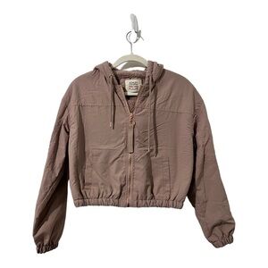 Ashley By 26th International Cropped Coat. Pink. Size Small